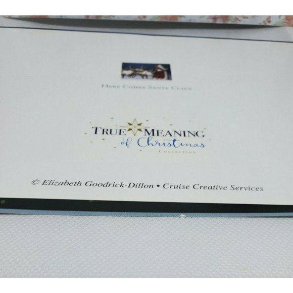 Rare True Meaning Of Christmas Here Comes Santa Claus Christmas Card - Picture 10 of 12